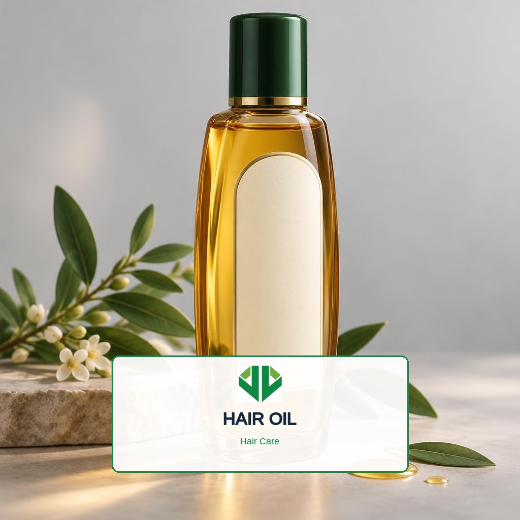 Unique Chemicals Hair Oil concept for Hair Care